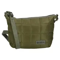 Elegantná prešívaná dámska crossbody kabelka Enrico Benetti Paula - zelená