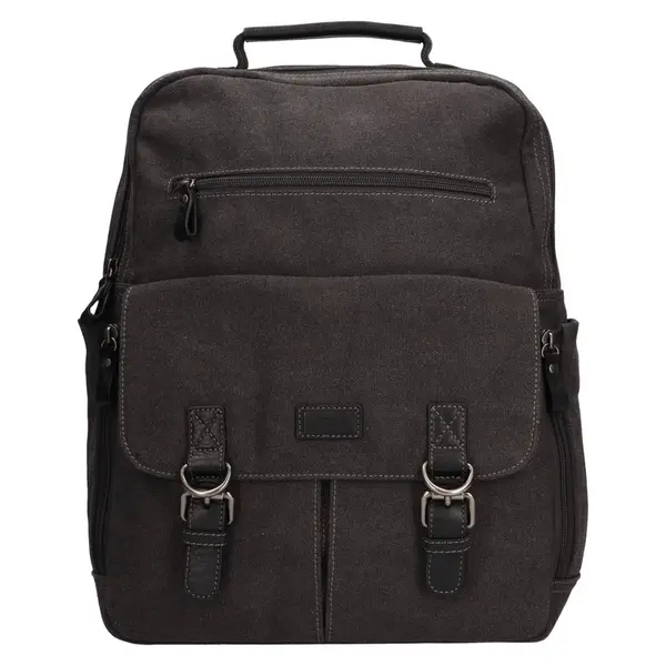 Vintage batoh Fagola Lyon - čierna