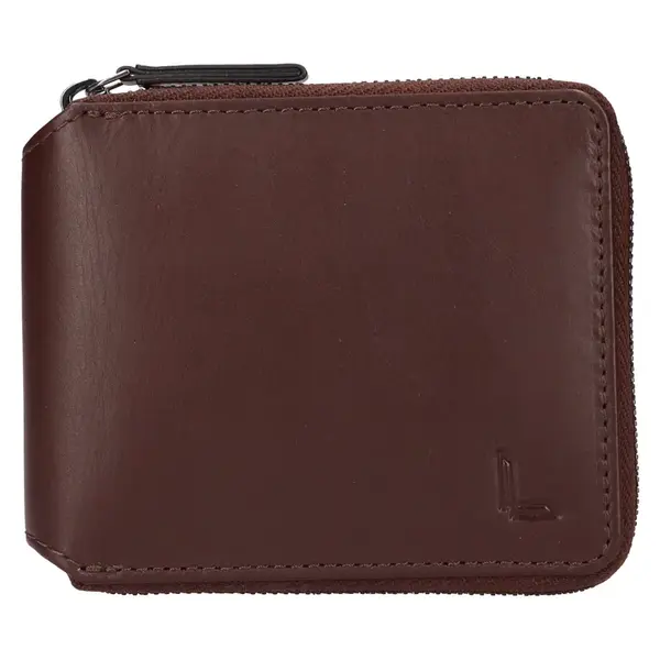 Pánska kožená peňaženka Lagen Nyx - hnedá