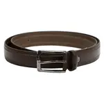 Pánsky kožený opasok Pierre Cardin Milos - tmavo hnedá