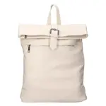 Dámsky kožený batoh Italia Babet - krémová