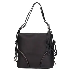 Dámska kožená batôžko-kabelka Trend Ariana - tmavo modrá