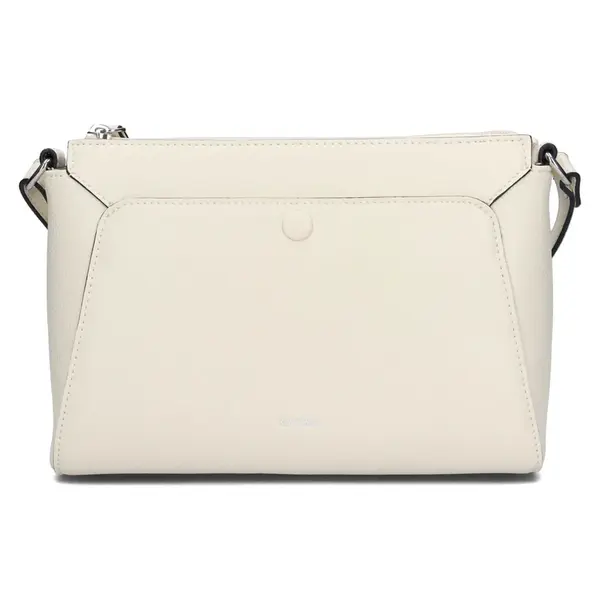 Kožená dámska crosbody kabelka Katana Alizée - béžová