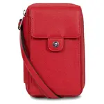 Dámska kabelka na mobil a doklady Hexagona Stella - červená