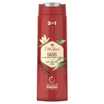 OLD SPICE Oasis Sprchový gel pro muže 3v1 pro dlouhotrvající svěžest s vůní kouřové vanilky 400 ml