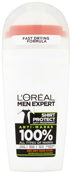 L'ORÉAL PARIS L´Oréal Paris Men Expert Shirt Protect pánský antiperspirant roll-on 50 ml
