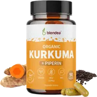 BLENDEA BIO Kurkuma+ Pipperin 90 kapslí