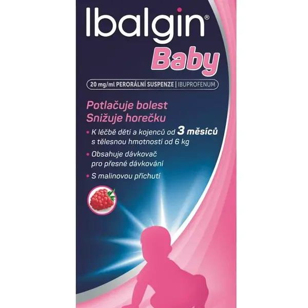 IBALGIN Baby 20mg/ml suspenze 100 ml