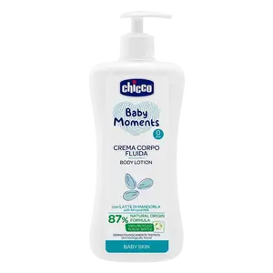 CHICCO Mléko tělové s dávkovačem Baby Moments 87 % přírodních složek 500 ml