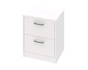 Noční stolek Mega 40, bílá
