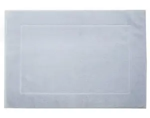 Froté koupelnová předložka Ma Belle 67x120 cm, stříbrná