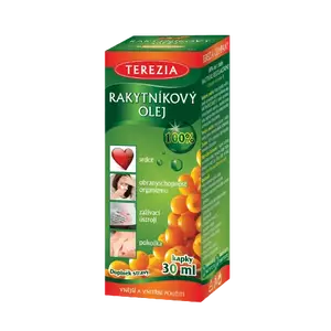 TEREZIA Rakytníkový olej 100% kapky 30 ml