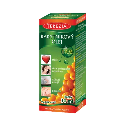 TEREZIA Rakytníkový olej 100% kapky 30 ml