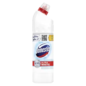 DOMESTOS Ultra White & Shine Tekutý dezinfekční a čisticí přípravek 750 ml