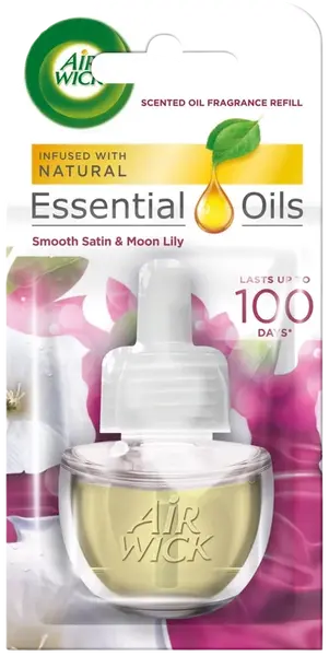 AIRWICK Náplň do elektrického osvěžovače vzduchu - Jemný satén a Měsíční lilie 19 ml