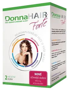 DONNA HAIR Forte 2-měsíční kúra 60 tobolek