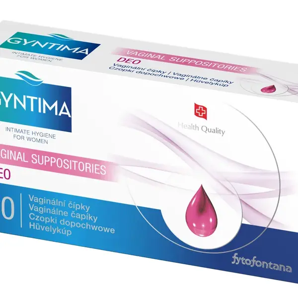GYNTIMA Vaginální čípky DEO 10 ks