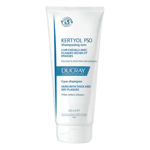 DUCRAY Kertyol PSO Pečující šampon navracející rovnováhu vlasové pokožce při psoriáze 200 ml