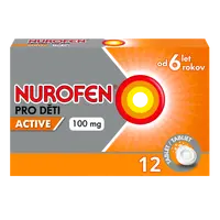 NUROFEN pro děti Active 100 mg 12 tablet