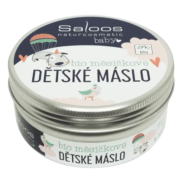 SALOOS Šlehané máslo BIO měsíčkové dětské 150 ml