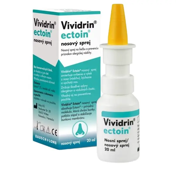 VIVIDRIN ectoin nosní sprej 20 ml
