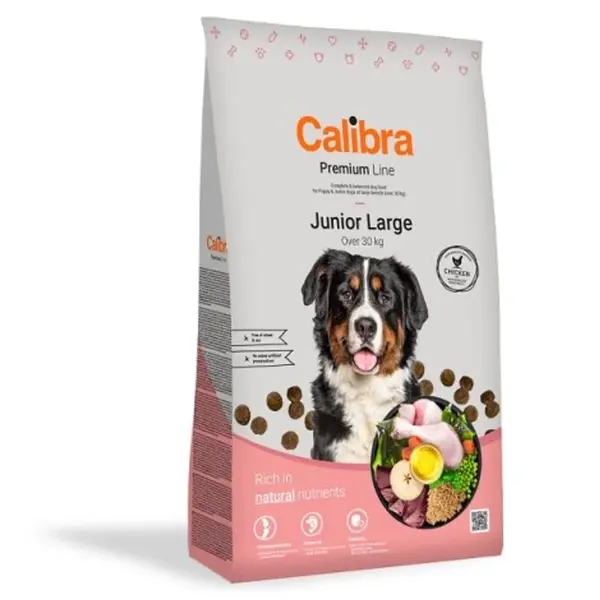 Calibra Dog Premium Line Junior Large 12 kg | Granule pro psy | P57057
