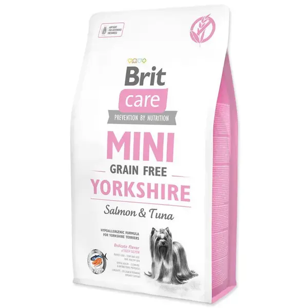 Brit Care Mini GF Yorkshire Salmon & Tuna 2 kg | Granule pro psy | P57031