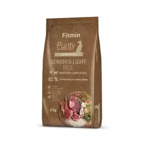 Fitmin Dog Purity Rice Senior & Light Venison & Lamb 2 kg | Granule pro psy
