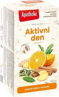APOTHEKE čaj Aktivní den 20 x 2 g
