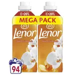 LENOR Aviváž, Orchid & Vanilla, 94 praní, 2 x 987 ml