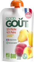 GOOD GOÛT BIO Broskev s hruškou 120 g
