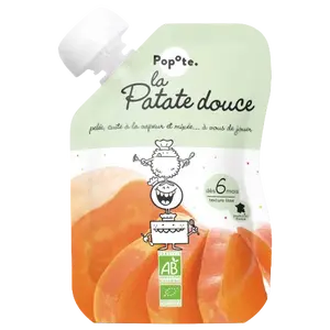 POPOTE kapsička bio sladký brambor 120 g