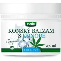 VIRDE Konský balzam s konopou chladivý 250 ml