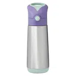 B.BOX Termoska na pití s brčkem - lilac pop 500ml