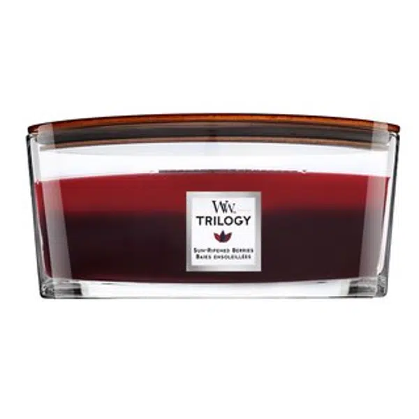 Woodwick Trilogy Sun Ripened Berries vonná svíčka 453,6 g