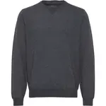 BLEND BHBRUTON Pánsky sveter, tmavo sivá, veľkosť