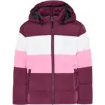 LEGO&reg; kidswear LWJIPE 705 JACKET Dievčenská zimná bunda, vínová, veľkosť