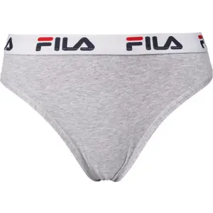 Fila WOMAN STRING Dámske nohavičky, sivá, veľkosť