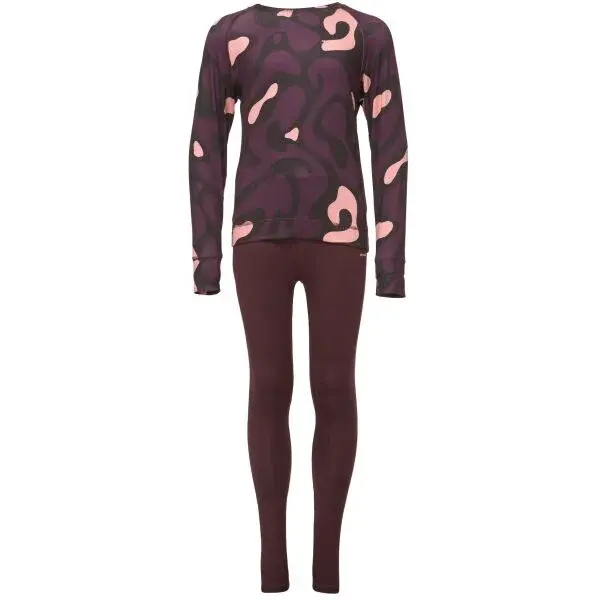O'Neill BASE LAYER Detská termo súprava, vínová, veľkosť