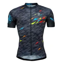 HAVEN TEAM NEO MEN Pánsky cyklistický dres, čierna, veľkosť