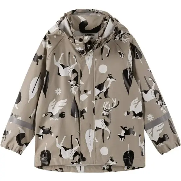 REIMA VESI Detská bunda do dažďa, béžová, veľkosť