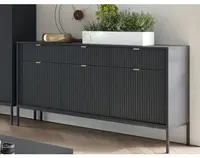 Široká komoda Nova, černá