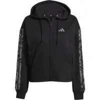 adidas W AOP FT FZ Dámska mikina, čierna, veľkosť