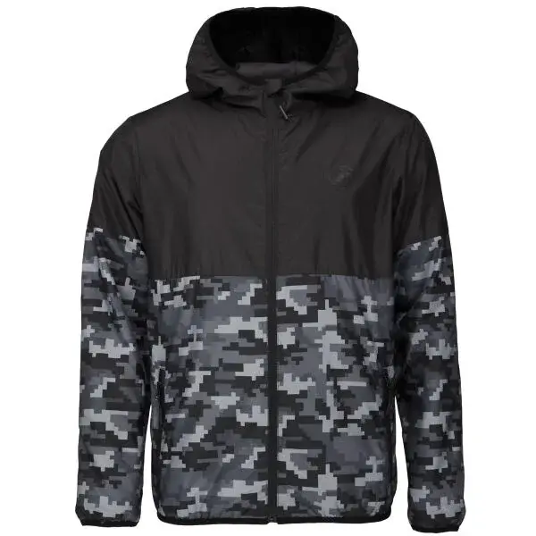 Willard JARUN Pánska ľahká šuštiaková bunda, čierna, veľkosť XXL