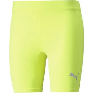 Puma LIGA BASELAYER SHORT TIGHT PKN Dámske kraťasy, žltá, veľkosť