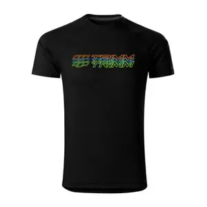 TRIMM DESTINY Pánske tričko, čierna, veľkosť XXXL