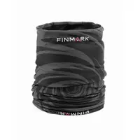 Finmark MULTIFUNCTIONAL SCARF WITH FLEECE Multifunkčná šatka, čierna, veľkosť