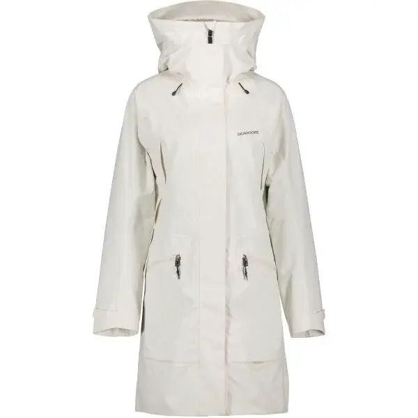 DIDRIKSONS ILMA Dámska prechodová parka, biela, veľkosť