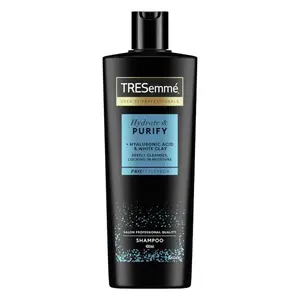 TRESemmé Čistiace šampón pre mastné vlasy Purify & Hydrate (Shampoo) 400 ml