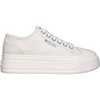 Tommy Hilfiger TJW FOXING FLATFORM Dámske tenisky, biela, veľkosť